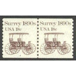 1907 18c Surrey Fine MNH Dry Gum CNP Left 4 V0497