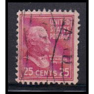 Used 831 50c Howard Taft Just Clears KA8397