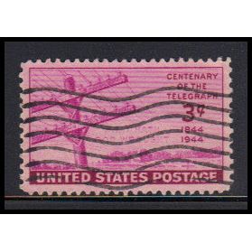 Used 924 3c Telegraph Very Fine KA7769
