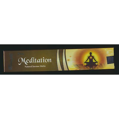 Vedic Meditation Natural Incense Sticks, 15 Gram Box (About 12-15 Sticks)