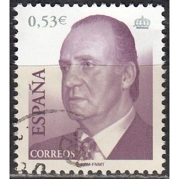 España 2005 Michel 4020 O Cote (2008) 0.30 € Roi Juan Carlos Cachet rond