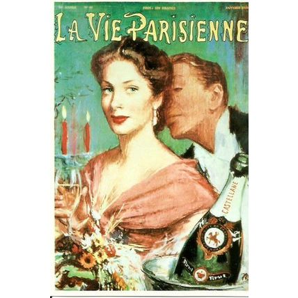 Advertising CASTELLANE La Vie Parisienne Postcard (Mayfair FC 316)