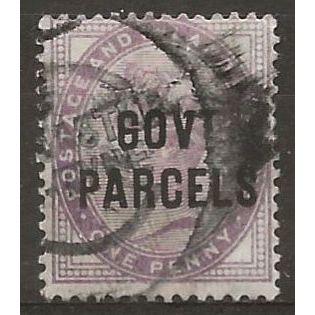 1897 P69 1d Lilac Govt Parcel Official Good/Fine Used ....