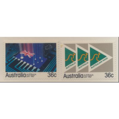Australia Stamps Scott #1009 To 1010, Mint Never Hinged