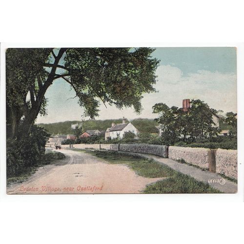 Ledston Village near Castleford West Yorkshire Postcard 48863