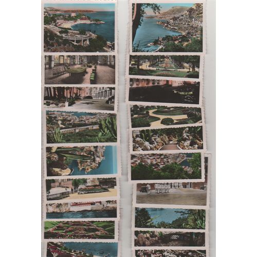 Photo collection x19 circa 1970 Monte Carlo deckled edges see my other listings