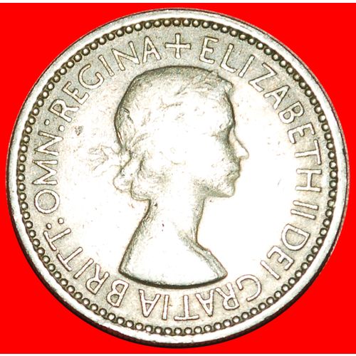 ENGLISH CREST 1+A: UNITED KINGDOM ★ 1 SHILLING 1953! LOW START★ NO RESERVE!