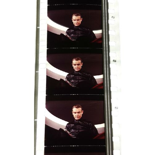 Goldfinger. pk GFC 0180X. 1 strip of 5 film cells 35mm