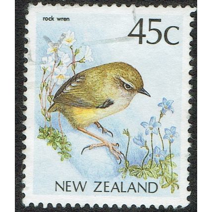 New Zealand 1988 Native Birds 45c Multicoloured SG1463b GU