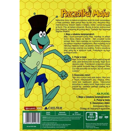 Pszczolka Maja - Maja u robakow swietojanskich (DVD) POLISH POLSKI (Region Free)