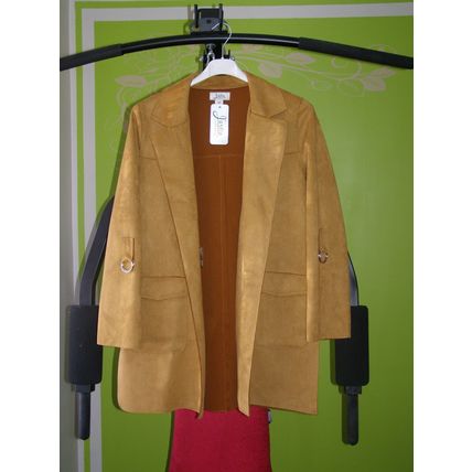 Honey velvet woman coat outfit size 14 (EU42) 162