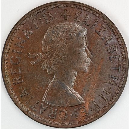 AUSTRALIA 1963 Halfpenny / ½ Penny (E-D)