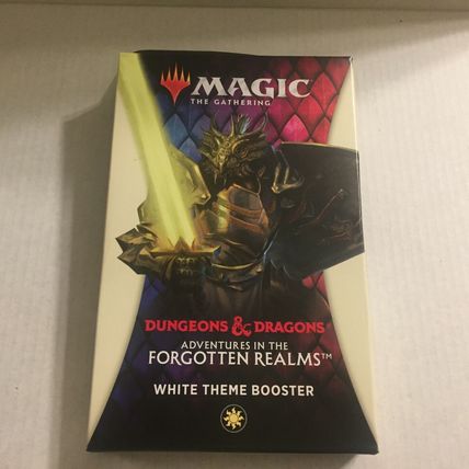 New Magic the Gathering Dungeons & Dragons Forgotten Realms White Theme 35 Cards