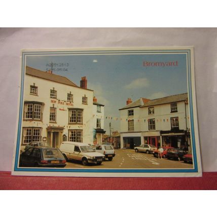 BROMYARD, HEREFORDSHIRE, used postcard by Judges =