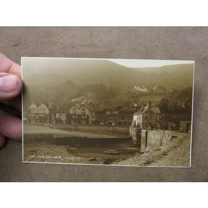 Judges Postcard - Atmospheric scene, Porlock Weir - Somerset