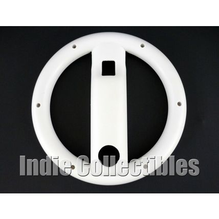 Intec Racing Wheel Nintendo Wii Sports Remote Control Holder White Accessory