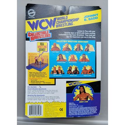 wwe wwf ljn hasbro wrestling superstars johnny b. badd wrestling figure