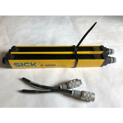 1 SET SICK C-4000 SAFETY LIGHT CURTAINS,C40S-0303CA010, C40E-0303CA010,IP65,SK