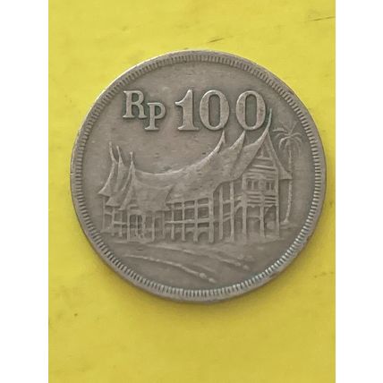 Umlaufmünze Indonesien 100 Rupien 1973