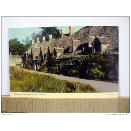 Arlington Row, Bidbury, Gloucestershire, England, 1965, Postcard