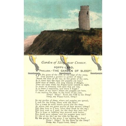 Garden Of Sleep Near Cromer, Norfolk, Jarrold's Postcard