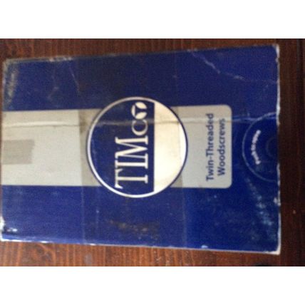 Timco 10 x 2" x 200 BLACKJAX WOOD SCREWS Passivated Round Cross Head Pozi