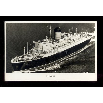 LS1770 - Cunard Liner - Sylvania at Liverpool- postcard