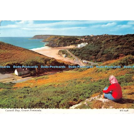 D100899 Gower Peninsula. Caswell Bay. Valentine. 1968