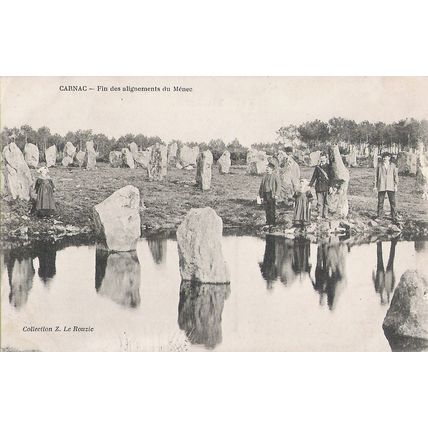 56 - Carnac - FIN DES ALIGNEMENTS DU MENEC