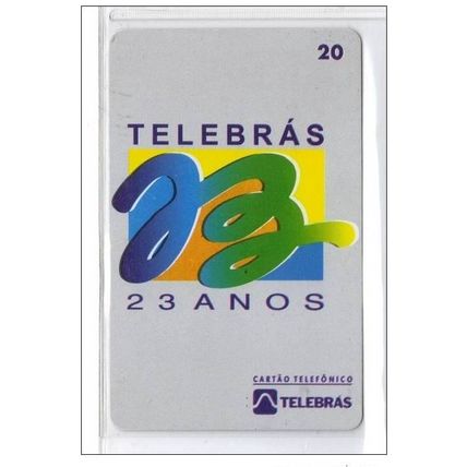 Carta Telefonica Brasile - 23 anos telebras