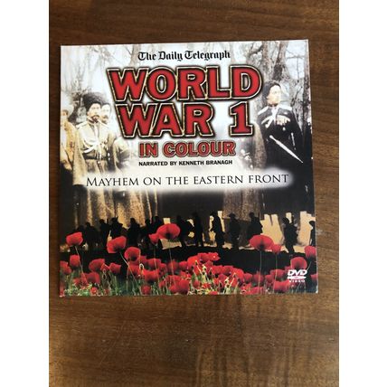 7 DVD SET : WORLD WAR 1 IN COLOUR . UNPLAYED AS NEW.