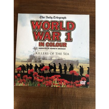 7 DVD SET : WORLD WAR 1 IN COLOUR . UNPLAYED AS NEW.