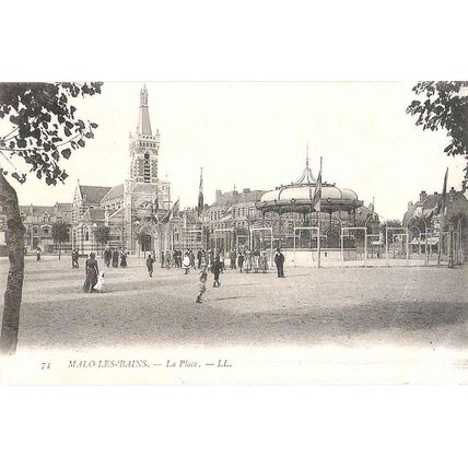 59 - Malo les Bains - la place Turenne
