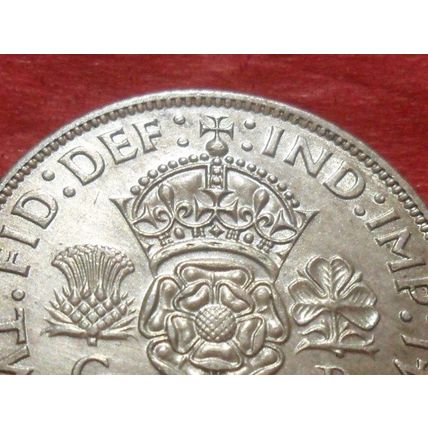 1941 George VI florin.