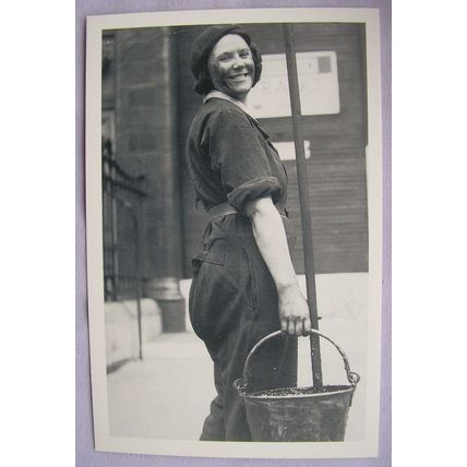 c.1980s PC Woman Cleaners & Greasers, London, 1941