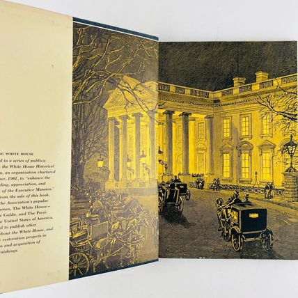 The Living White House Lonnelle Aikman First Edition 1966 Hardcover Book