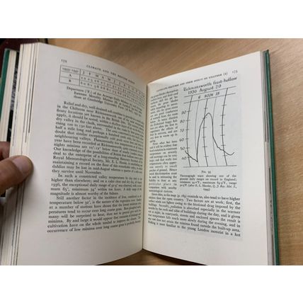 1952 NEW NATURALIST "CLIMATE & THE BRITISH SCENE" ILLUSTRATED HARDBACK BOOK (P4)