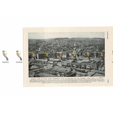 Tiflis (Tbilisi), Georgia, Book Illustration (Print), c1920