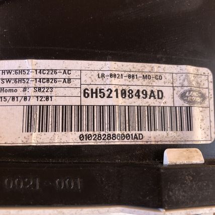 Land Rover LR009327 LR2 Instrument Speedometer Gauge Cluster 2008 2009