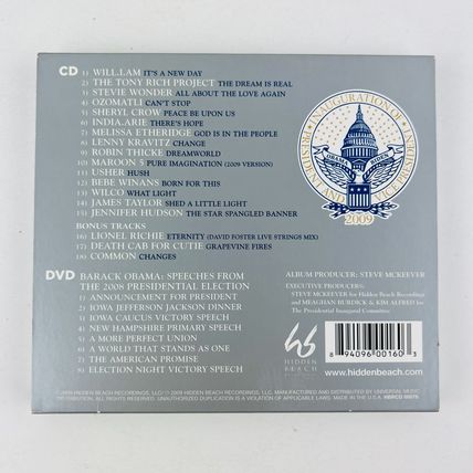 Change Is Now - Renewing America's Promise CD/DVD Barack Obama Audio CD