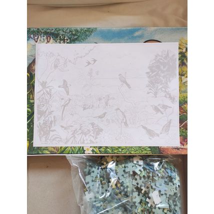 Jigsaw De Luxe 750 pieces Rare Birds Seychelles