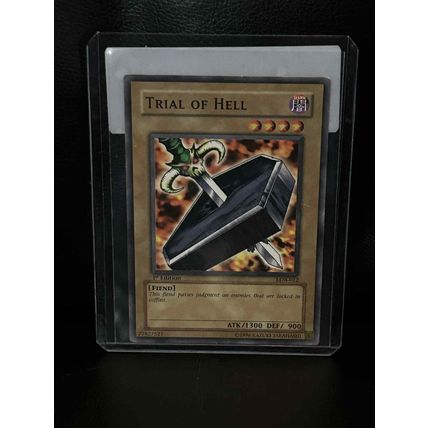 Trial of Hell - LOB-012 - Common - 1st Edition Legend of Blue Eyes White Dragon