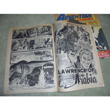 Rare 1974 Set! THRILLING ADVENTURE STORIES Magazines 1& 2! Atlas/Seaboard! $40.
