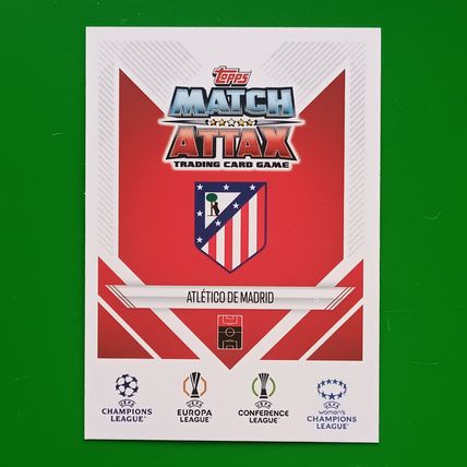 Topps Match Attax Extra 24/25 Hat Trick Hero 333 Julián Álvarez At Madrid
