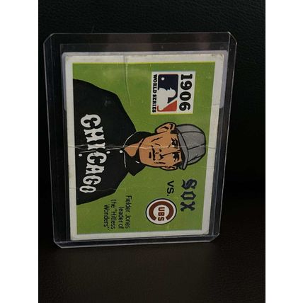 1906 White Sox vs. Cubs #4 | 1971 Fleer World Series Black Back Baseball Trading