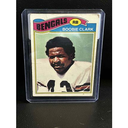 Boobie Clark #411 | 1977 Topps Football Trading Card