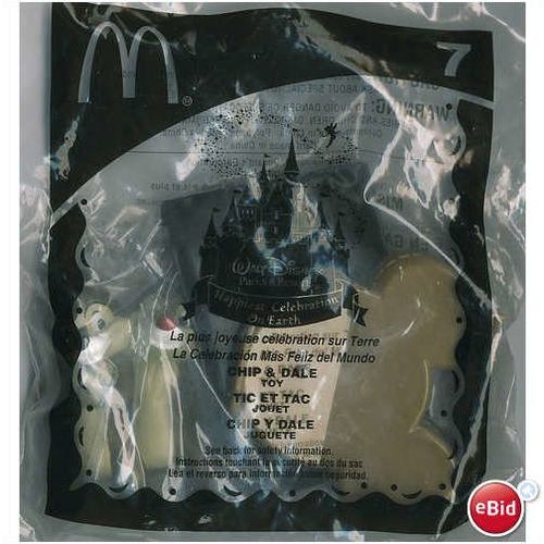 2005 McDonalds Disney's Happiest Celebration #7 Chip & Dale Mint in Package