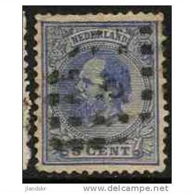 1872 NVPH 19 - fine used (o) - puntstempel Amsterdam