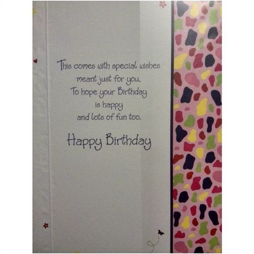Special Birthday Wishes Goddaughter - Just For You