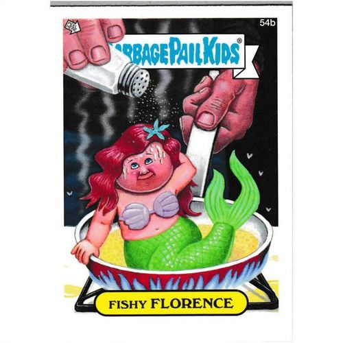 2013 Garbage Pail Kids Mini - #54b - Fishy Florence